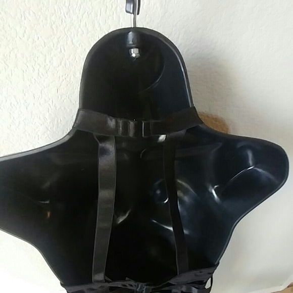 BLACK LINGERIE DREAMGIRL Bandage Dress Sz Small - Picture 8 of 8